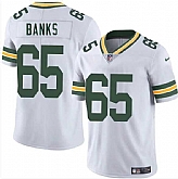 Men & Women & Youth Green Bay Packers #65 Aaron Banks White 2025 Vapor Untouchable Limited Stitched Jersey,baseball caps,new era cap wholesale,wholesale hats